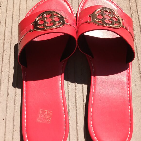 ✨ Red Sandals - Size 43 (Women’s) ✨ - Picture 2 of 2